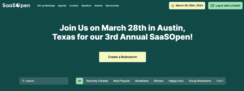 SaaS Open